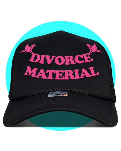 Divorce Material Trucker Hat