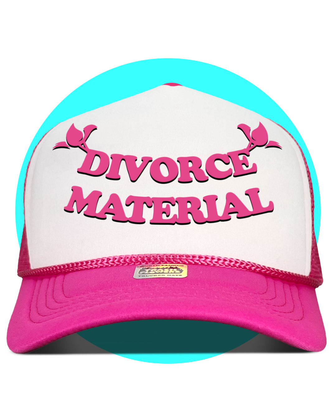 Divorce Material Trucker Hat