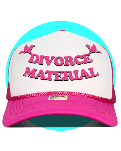 Divorce Material Trucker Hat