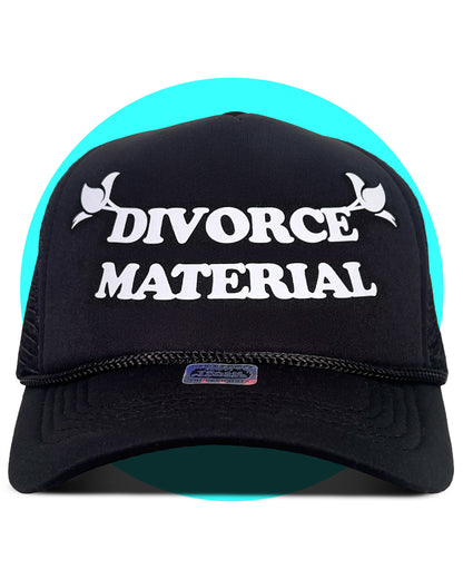 Divorce Material Trucker Hat