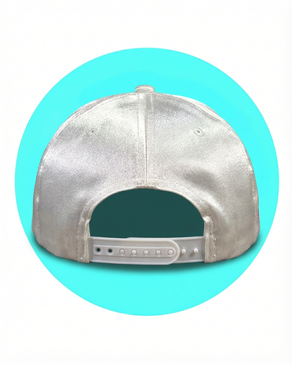 Dolly Parton Fucks 3D Embroidered Satin Snapback Trucker Hat