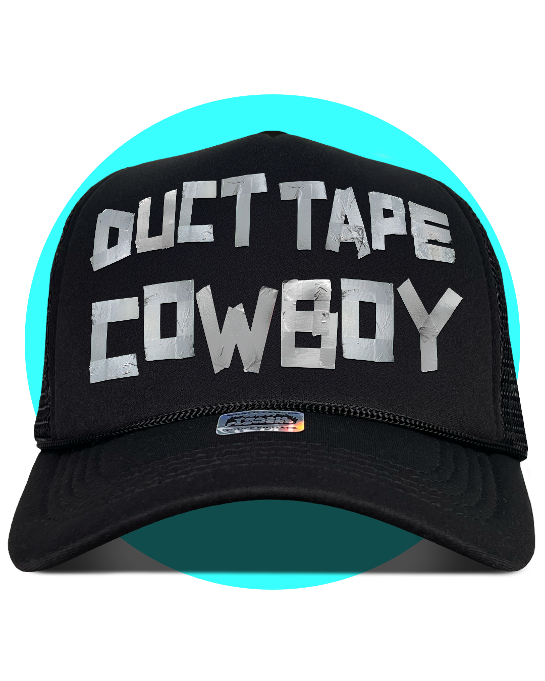 Duct Tape Cowboy Trucker Hat