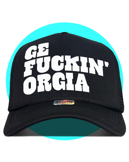 Every Fuckin' US State Trucker hat