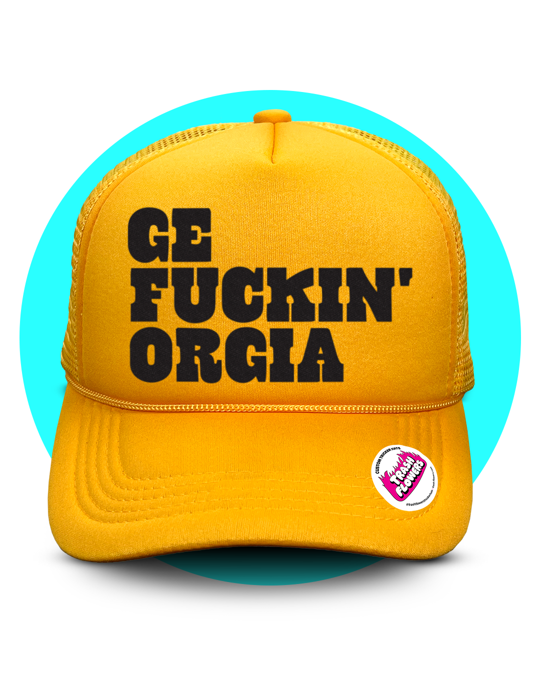 Every Fuckin' US State Trucker hat
