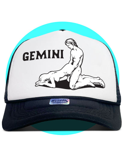 What's Your Sign? Zodiac Trucker Hat, another angle