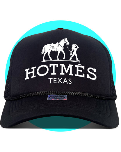 Hotmes Texas Trucker Hat in black