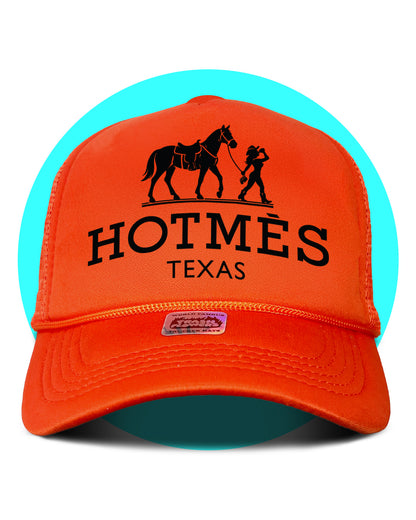 Hotmes Texas Trucker Hat in hunting orange