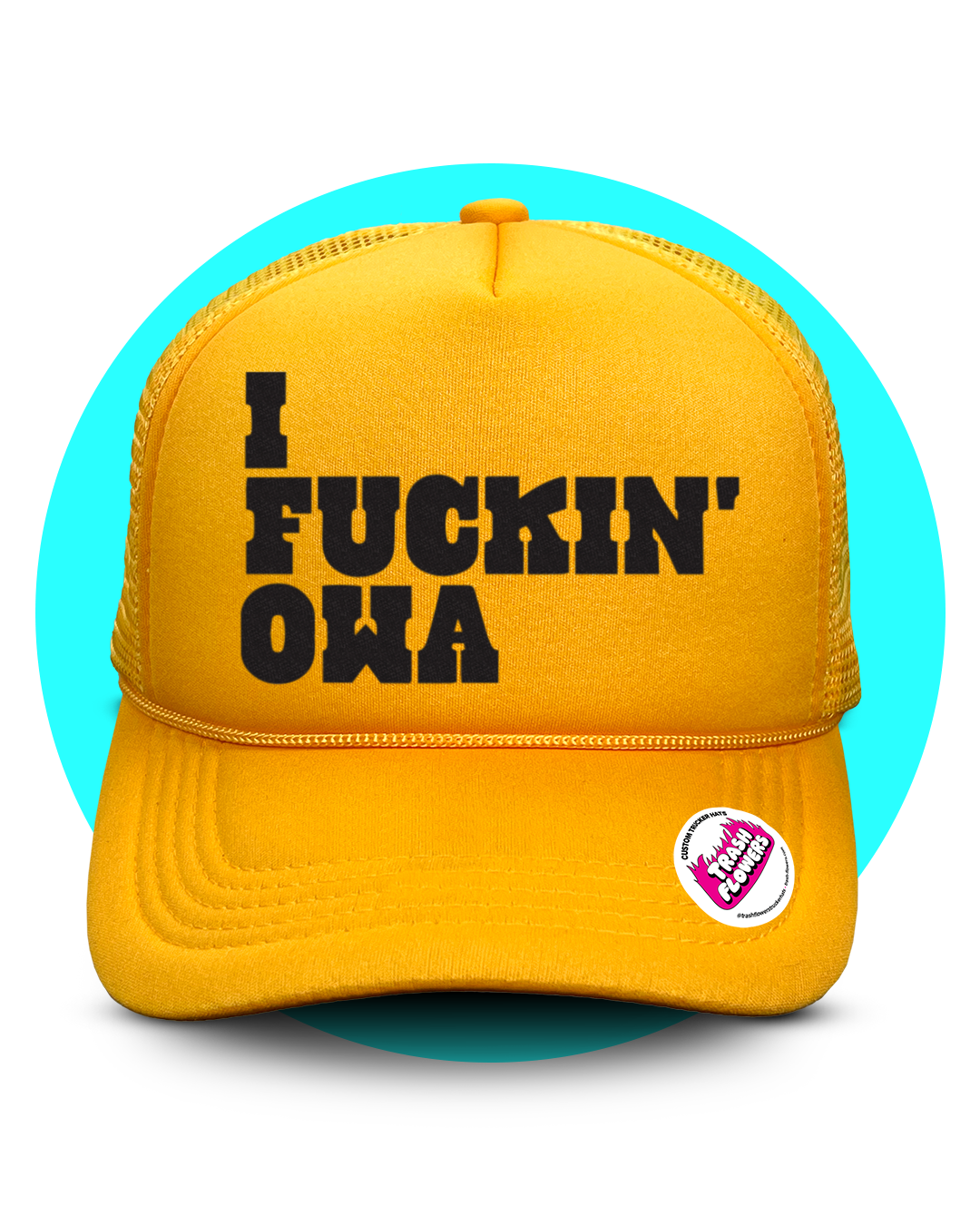 Every Fuckin' US State Trucker hat