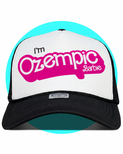 Casquette de camionneur Barbie I'm Ozempic