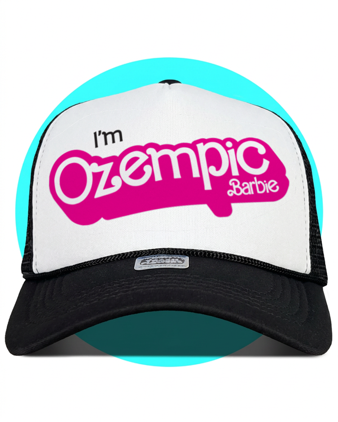 Casquette de camionneur Barbie I'm Ozempic
