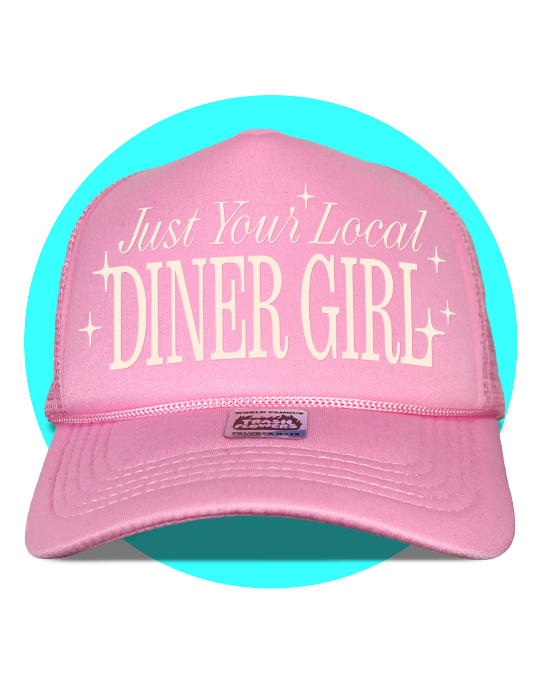 Diner Girl Trucker Hat