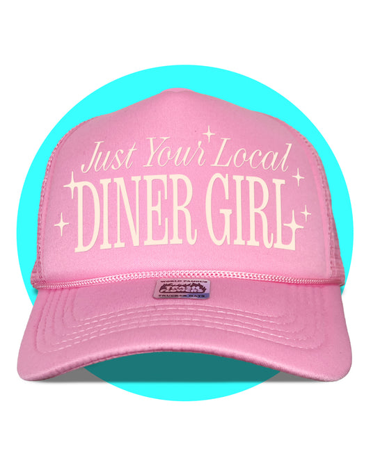 Diner Girl Trucker Hat