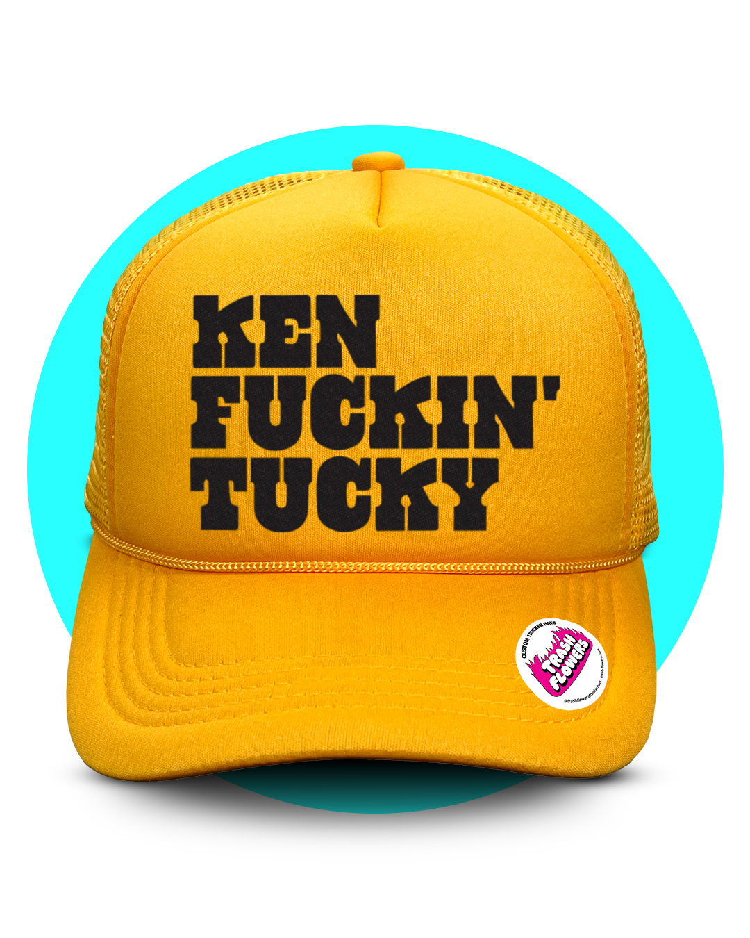 Every Fuckin' US State Trucker hat