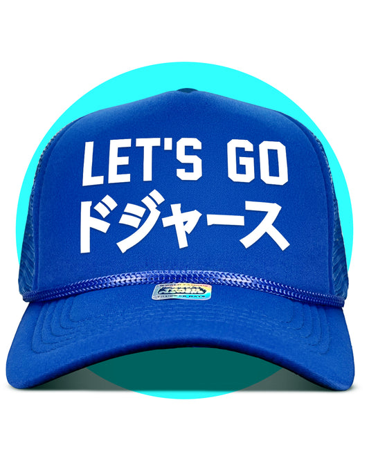 Let's Goドジャース Dodgers Trucker Hat
