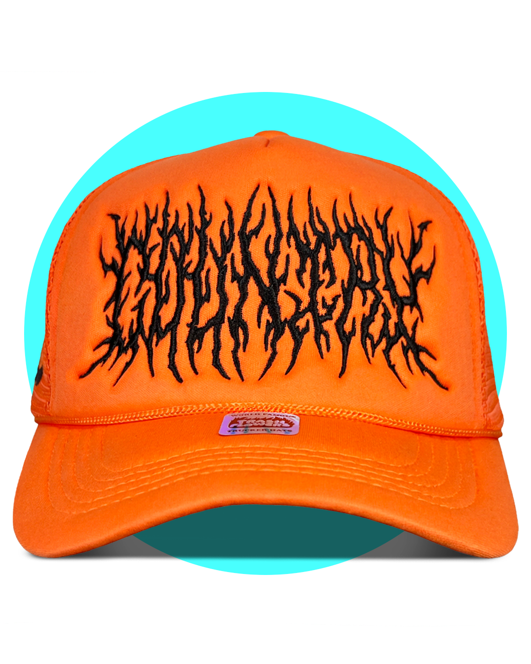 Country Death Metal Embroidered Trucker Hat