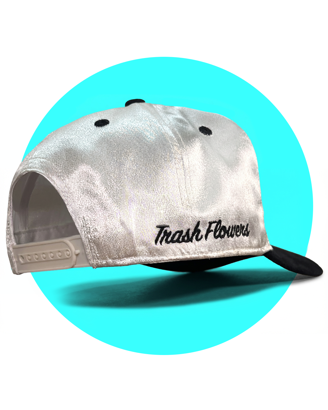 Lonesome LA Cowboy 3D Embroidered Satin Snapback Hat