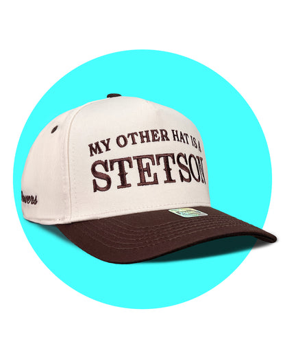 Ltd. Edition My Other Hat is a Stetson Snapback Trucker Hat