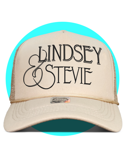 Lindsey & Stevie Fleetwood Mac Trucker Hat