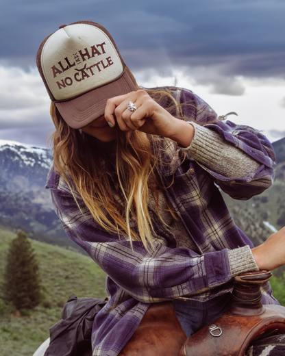 All Hat No Cattle Trucker Hat