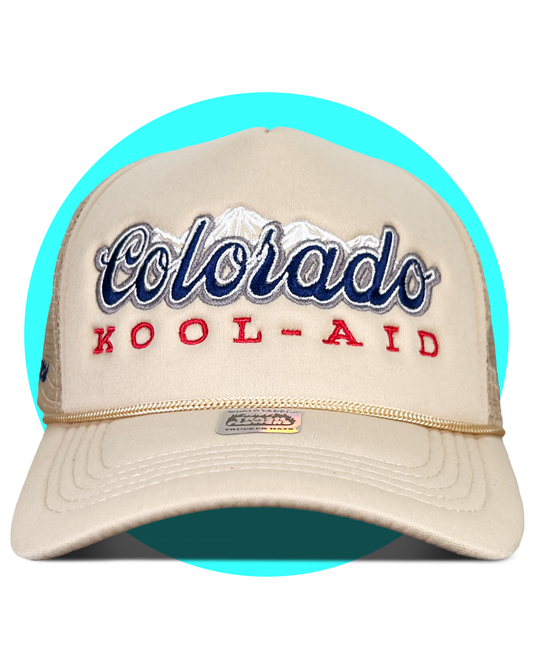 Colorado Kool-Aid Rocky Mountains Trucker Hat