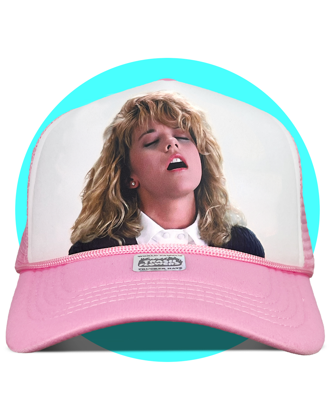 Meg Ryan O Face Trucker Hat
