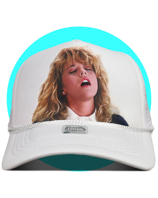 Meg Ryan O Face Trucker Hat