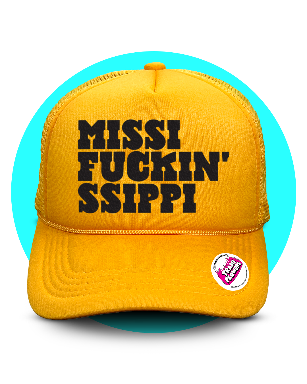 Every Fuckin' US State Trucker hat