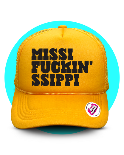 Every Fuckin' US State Trucker hat