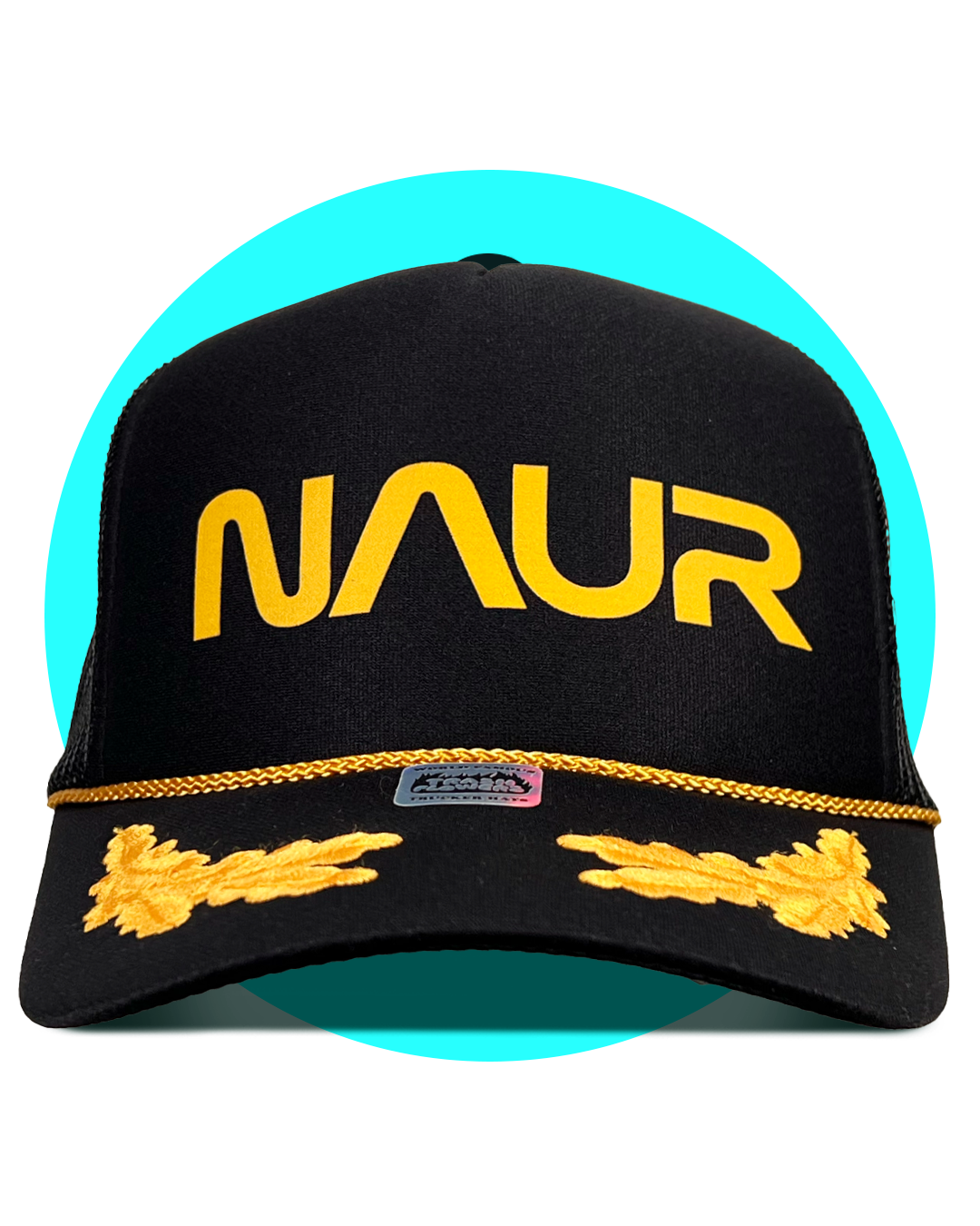NAUR One Giant Leap For Australia Captain Trucker Hat ...