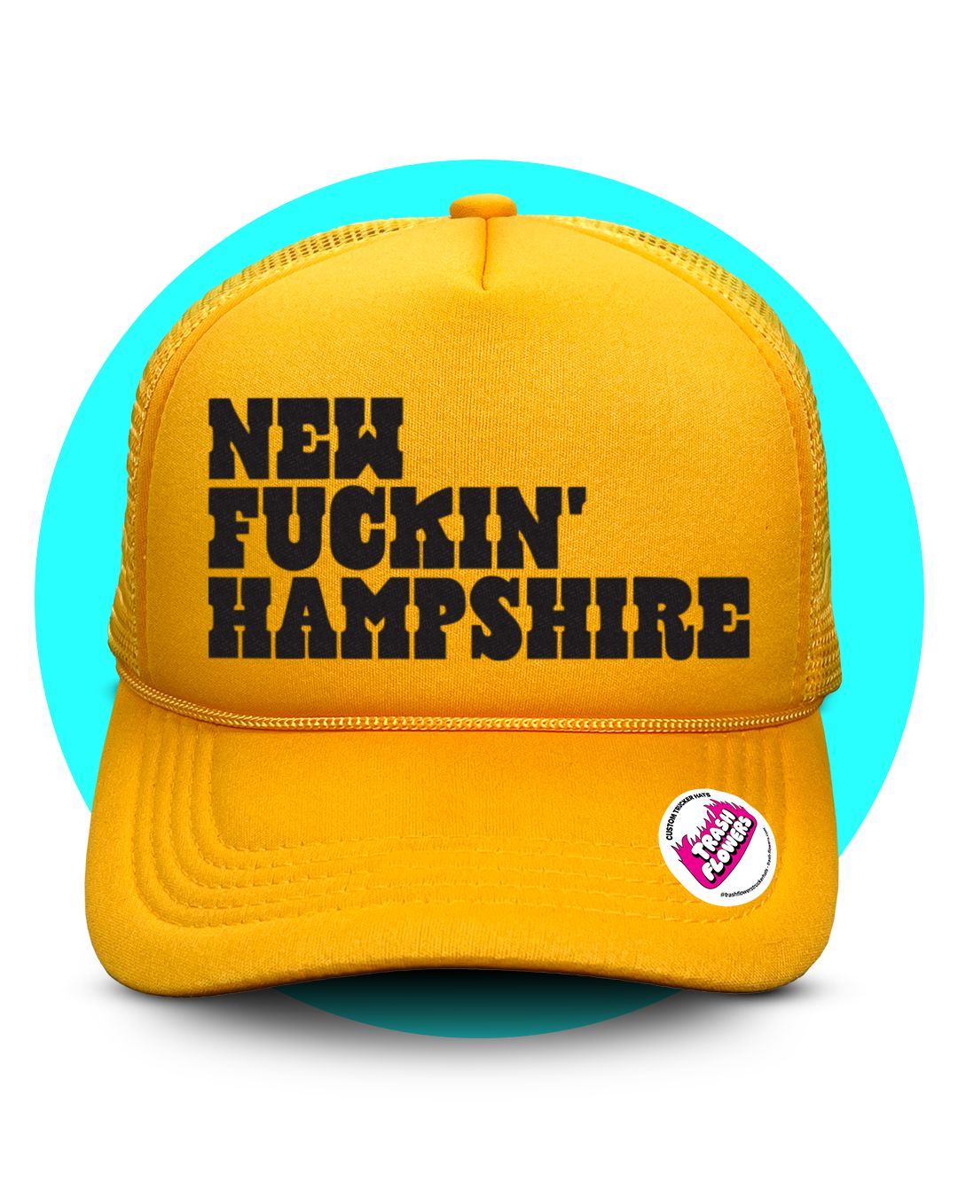 Every Fuckin' US State Trucker hat