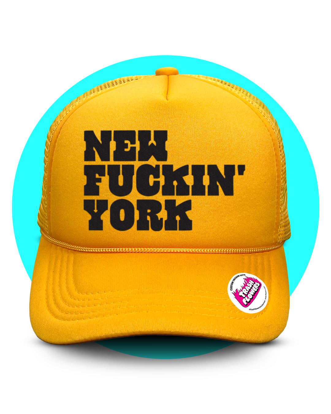 Every Fuckin' US State Trucker hat