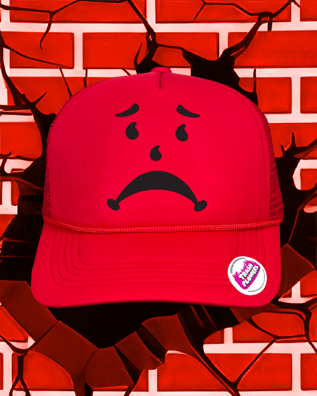 Oh No! Kool-Aid Guy Trucker Hat – trashflowerstruckerhats