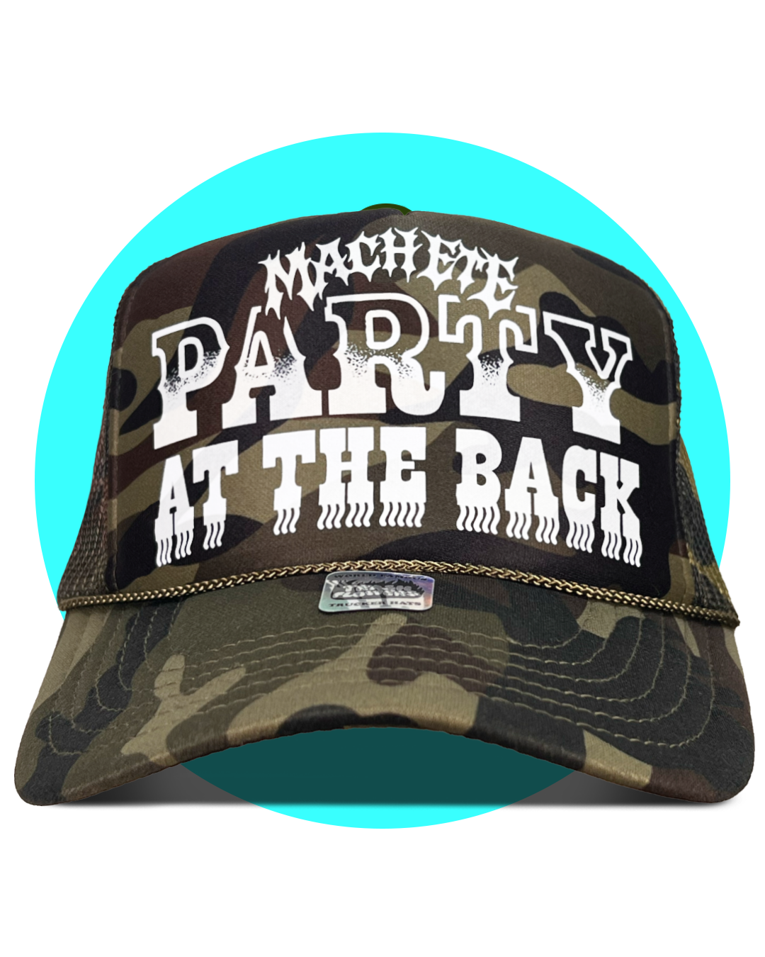 Party At The Back Trucker Hat