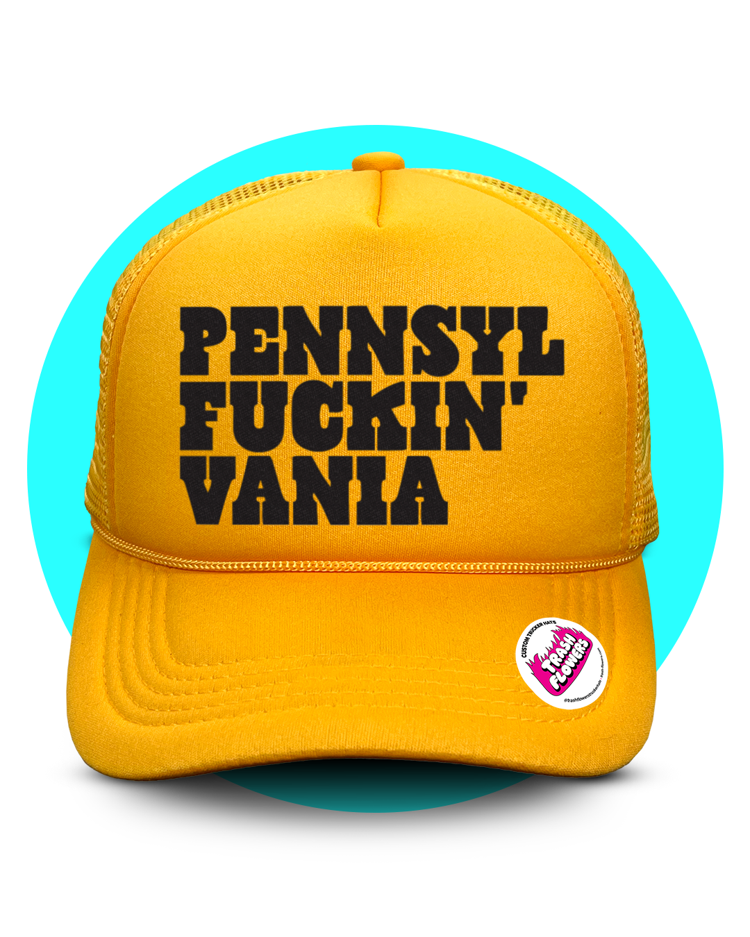 Every Fuckin' US State Trucker hat