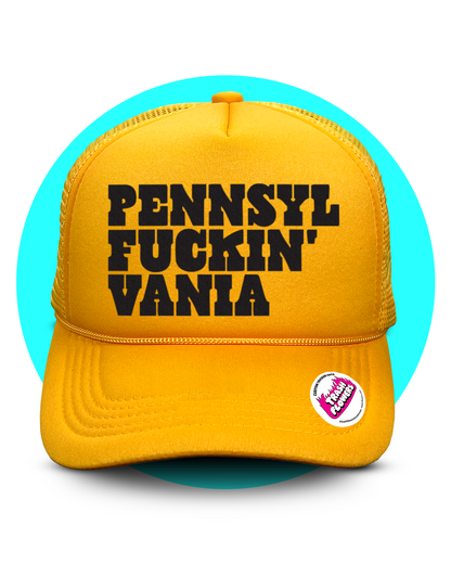 Every Fuckin' US State Trucker hat