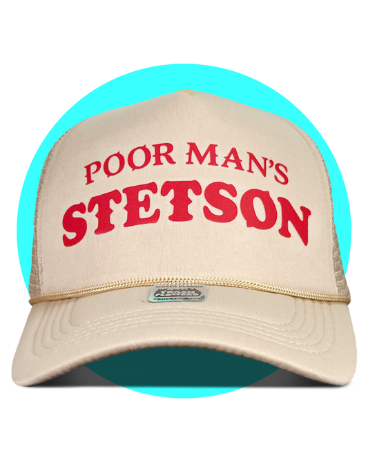 Poor Man's Stetson Trucker Hat