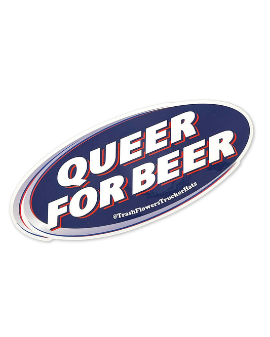 Queer for Beer Sticker