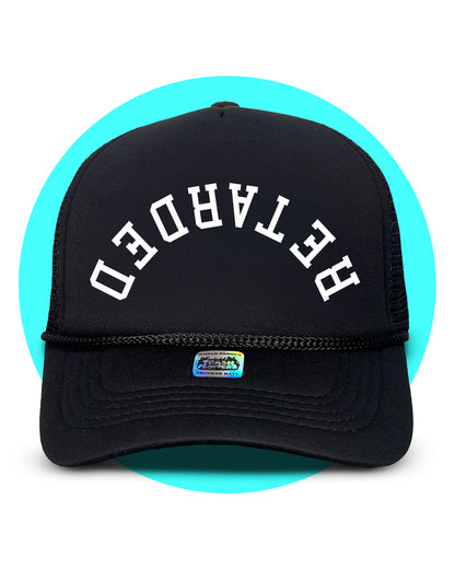 This Trend is Retarded Trucker Hat in black
