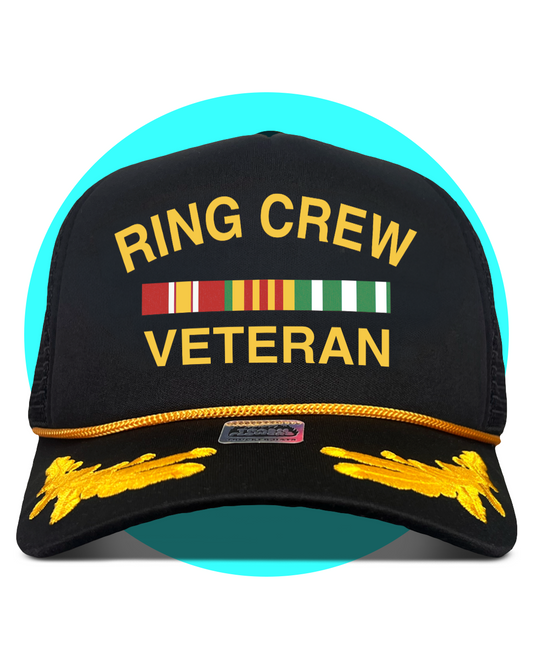 Ring Crew Veteran Trucker Hat