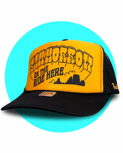 Sam Morrow On The Ride Here Trucker Hat