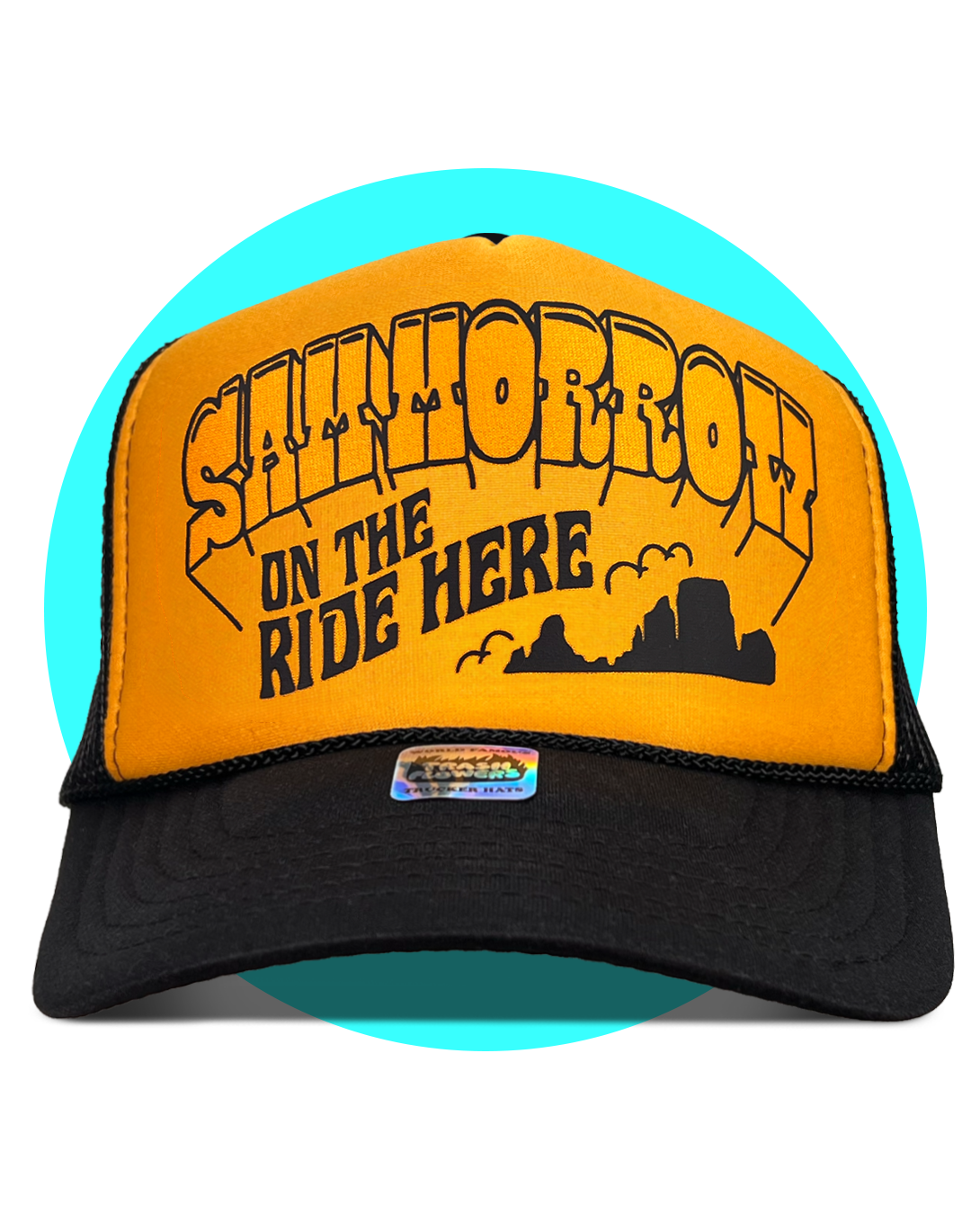 Sam Morrow On The Ride Here Trucker Hat