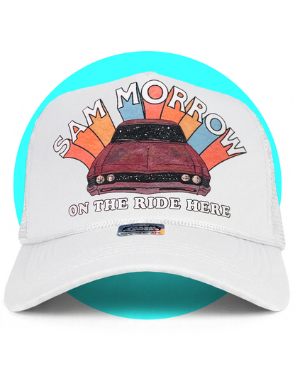 Sam Morrow On The Ride Here Trucker Hat