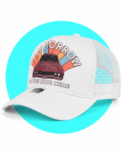 Sam Morrow On The Ride Here Trucker Hat