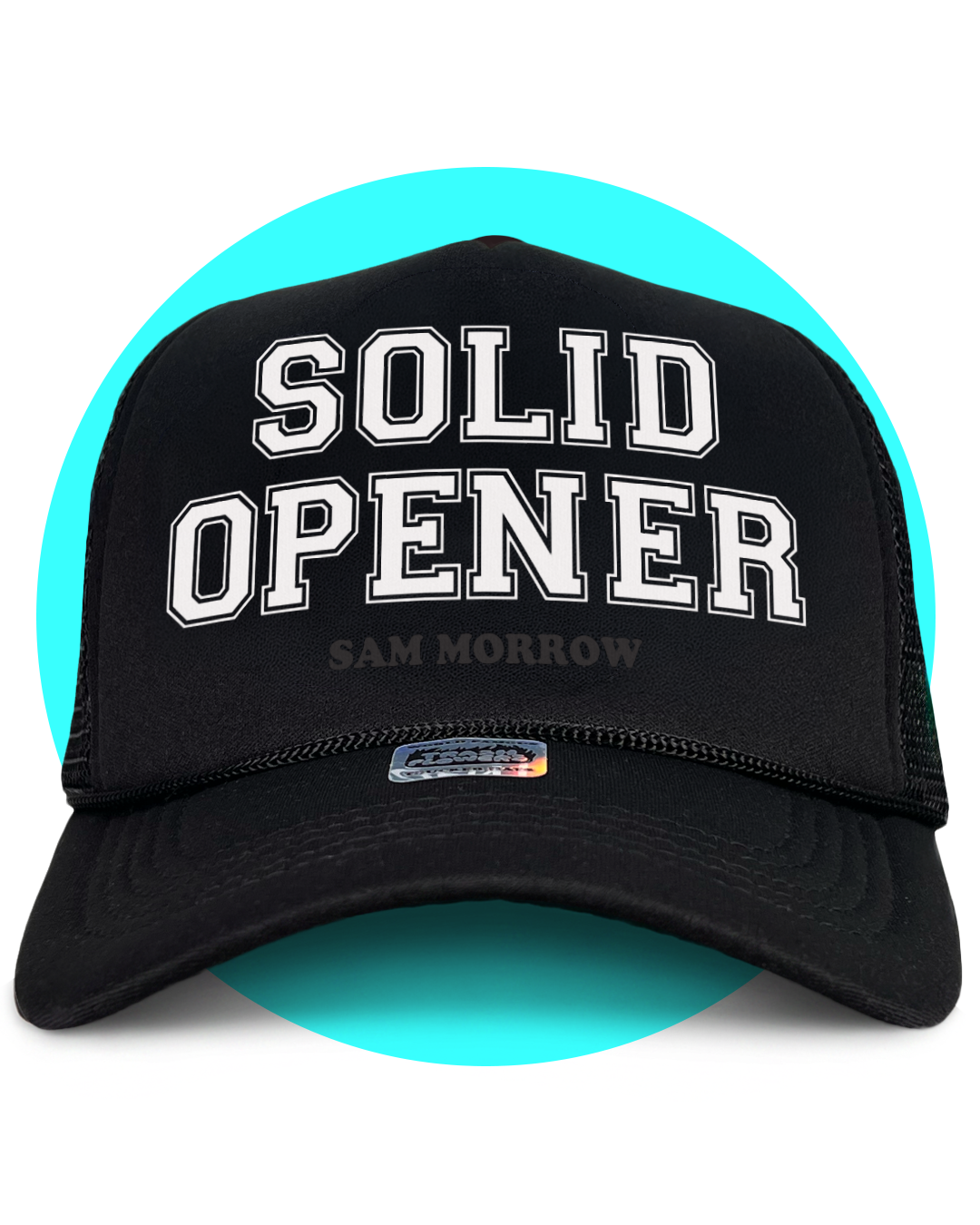 Sam Morrow Solid Opener Trucker Hat