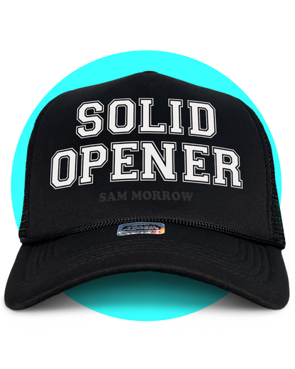 Sam Morrow Solid Opener Trucker Hat