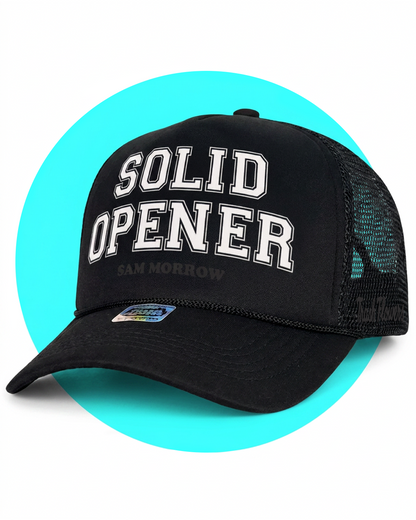 Sam Morrow Solid Opener Trucker Hat