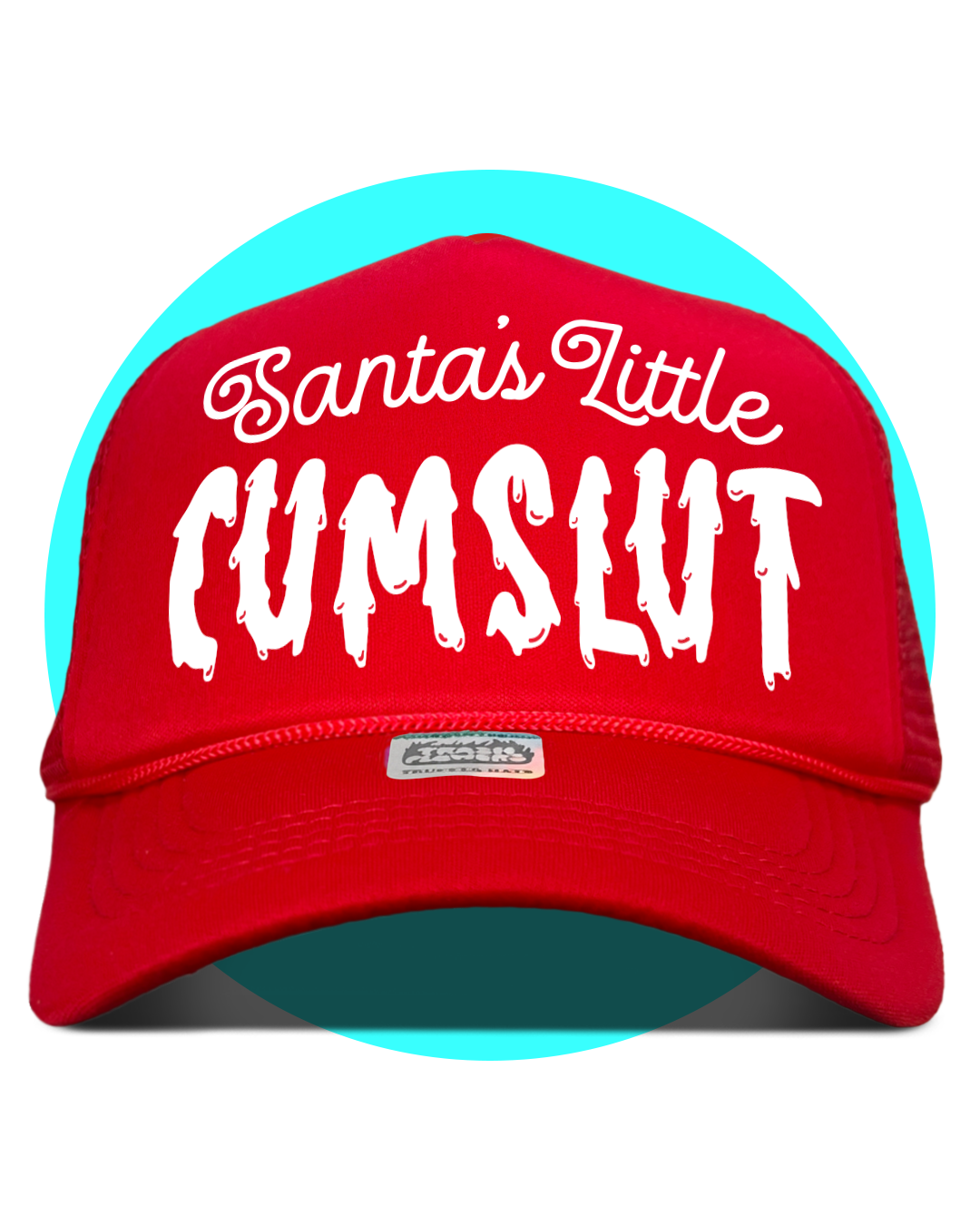 Santa's Little Cum Slut Trucker Hat