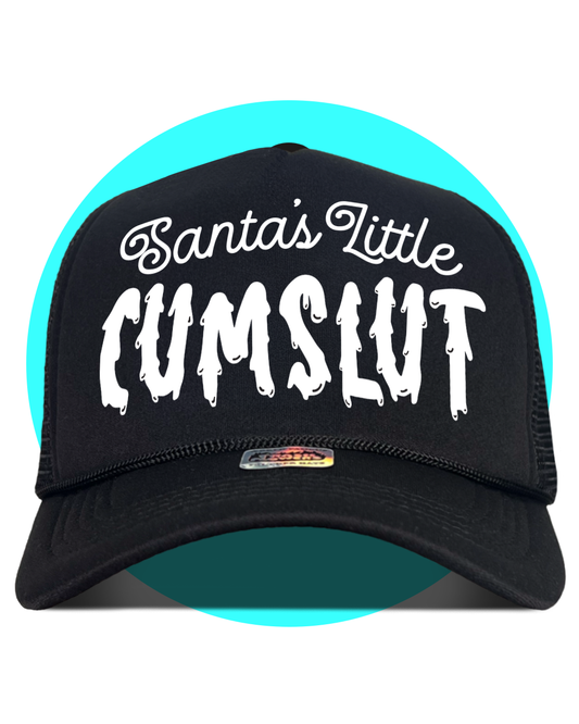 Santa's Little Cum Slut Trucker Hat