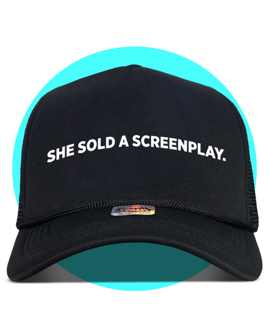 She Sold a Screenplay Trucker Hat