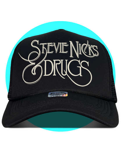 Stevie Nicks & Drugs Trucker Hat